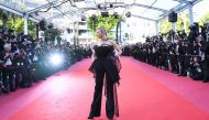 Australian actress and President of the Jury Cate Blanchett arrives on May 17, 2018, for the screening of the film 