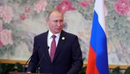 Russian President Vladimir Putin attends a news conference on the results of the Shanghai Cooperation Organisation (SCO) summit in Qingdao, China June 10, 2018. Sputnik/Mikhael Klimentyev/Kremlin via REUTERS 