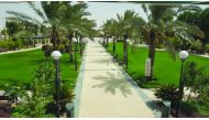 Preparation under way Al Shahaniya Park to welcome visitors.