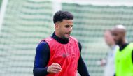 England's Kyle Walker during training. Reuters/Lee Smith