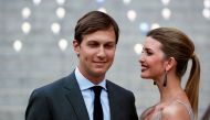 Ivanka Trump arrives with husband Jared Kushner at the Vanity Fair party to begin the 2012 Tribeca Film Festival in New York on April 17, 2012. Reuters/Lucas Jackson