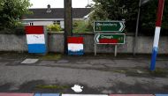 A general view shows an area near the Northern Ireland and Ireland border in Newbuildings, Northern Ireland August 16, 2017. REUTERS/Clodagh Kilcoyne
