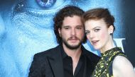 In this file photo actors Kit Harington and Rose Leslie attend the premiere of HBO's 
