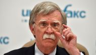 US National Security Advisor John Bolton attends a press conference in Moscow on June 27, 2018.  AFP / Yuri KADOBNOV