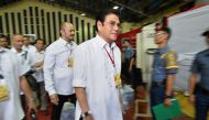 (FILE PHOTO) Tanauan mayor Antonio Halili.  AFP / TED ALJIBE
