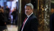 Bill Shine departs after meeting with U.S. President-elect Donald Trump at Trump Tower in the Manhattan borough of New York, U.S., November 21, 2016. Reuters/Lucas Jackson