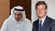 Sheikh Nawaf bin Jassim bin Jabor Al-Thani, Chairman of Katara Hospitality, and Sébastien Bazin, Chairman and Chief Executive Officer of AccorHotels.