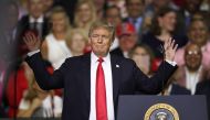 President Donald Trump speaks during his Make America Great Again Rally at the Florida State Fair Grounds Expo Hall on July 31, 2018 in Tampa, Florida.(Joe Raedle/Getty/AFP)