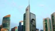 The Commercial Bank headquarters in West Bay, Doha.