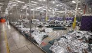 Detainees sleep in a cell where hundreds of mostly Central American immigrant are being processed at the US Customs and Border Protection’s Nogales Placement Center in this file photo. Reuters / Ross D Franklin