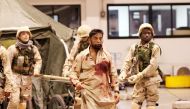 Still of the actor Kamal Haasan from the movie Vishwaroop II.