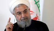 File photo of Iran's President Hassan Rouhani attends a news conference at the Chancellery in Vienna, Austria July 4, 2018. REUTERS/Lisi Niesner/File Photo
