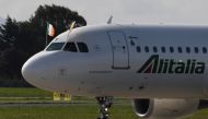 A plane carrying Pope Francis lands at Dublin International Airport, Ireland August 25, 2018. REUTERS/Clodagh Kilcoyne