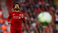 Mohamed Salah. Reuters/Jason Cairnduff 