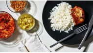 Quick and easy garnishes to glam up your plain, boring food. (Photo by Stacy Zarin Goldberg and food styling by Amanda Soto)