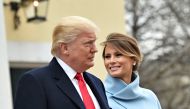 Donald Trump & Melania Trump. AFP