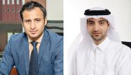 Rawad Sleem (left), Event Director for The Big 5 Qatar, and Ahmed Al Obaidli, Director of Exhibitions at Qatar Tourism Authority.