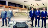 The officials at the launch of the all-new 2019 Lexus ES.