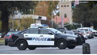 (FILES) In this file photo taken on November 17, 2017 A Bakersfield police vehicle makes patrols in Bakersfield, Kern County, California. AFP / FREDERIC J. BROWN