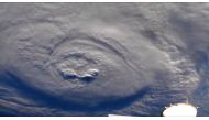 This framegrab from a NASA video taken from the International Space Station on September 13, 2018, shows Hurricane Florence. AFP / NASA / Jose ROMERO 