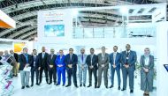 The participants at the exhibition.