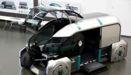 Renault presents its EZ-PRO concept vehicle at a media preview at Renault's R&D centre in Guyancourt, France, September 13, 2018, ahead of its presentation of the electric self-driving van for urban environments at the Hanover truck show. (REUTERS/Philipp