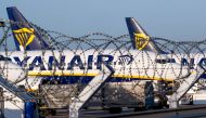 Ryanair aircraft are parked on the tarmac during a wider European strike at the airline to protest slow progress in negotiating a collective labour agreement, at Brussels South Charleroi Airport, Belgium August 10, 2018. (Reuters/Yves Herman/File Photo)