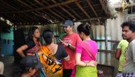 Indian filmmaker Snehasis Das on set for the making of 