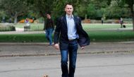Britain's Foreign Secretary Jeremy Hunt walks towards the Foreign Office in London, September 21, 2018. Reuters/Peter Nicholls
 