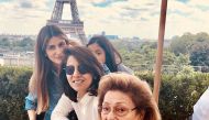 Family picture shared by Riddhima Kapoor Sahani on her instagram page.