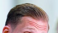  Hoffenheim's Oliver Baumann during press conference. Reuters/Ralph Orlowski