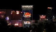 A view of the Las Vegas Strip as casinos turn their lights back on after dimming them in honor of the October 1, 2017 mass shooting victims during the one-year anniversary of the shooting in Las Vegas, Nevada, U.S. October 1, 2018. Reuters/Steve Marcus