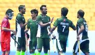 Pakistan players during their group match at Asian Games 2018 in August, in this file photo. 