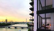 Computer generated images of The Dumont, along the Thames