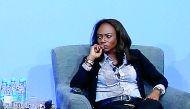 Sierra Leone Football Association President Isha Johansen attends a panel discussion during the Anti-Corruption Summit London 2016, at Lancaster House in central London on May 12, 2016. Reuters/Adrian Dennis