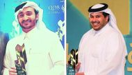Abdula Al Zaghmout (left), Chairman of Doha Pano; and CEO Mohamed Al Kaabi are seen in this file picture.