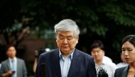 File photo of Korean Air Lines Chairman Cho Yang-ho arrives at a court in Seoul, South Korea, July 5, 2018. REUTERS/Kim Hong-Ji/File Photo