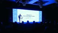 Yousuf Mohamed Al Jaida, Chief Executive Officer of QFC Authority, at the Islamic Finance Debate.
