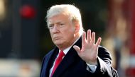 U.S. President Donald Trump waves prior to departing on a trip to Wisconsin from the White House in Washington, U.S., October 24, 2018. (Reuters / Cathal McNaughton)