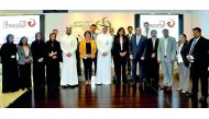 Officials and the participants during the event.