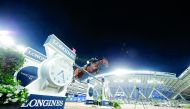 A file picture of last year’s action of the Longines Global Champions Tour at the Al Shaqab Arena. 