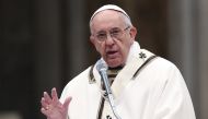 Pope Francis speaks as he leads the Chrismal mass in Saint Peters Basilica at the Vatican March 24, 2016. Reuters/Stefano Rellandini
