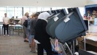 Voters cast their ballots at the Rummel Creek Elementary polling place on November 6, 2018 in Houston, Texas. Voters visited polling places around Texas on Election Day to cast their ballots in the midterms. Loren Elliott/Getty Images/AFP