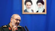 Revolutionary Guard deputy head Hossein Salami speaks during Friday prayers on July 16, 2010, Tehran, Iran Reuters/Morteza Nikoubazl