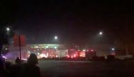 First responders are seen outside Borderline Bar and Grill in Thousand Oaks, California, U.S. November 8, 2018, in this still image obtained from a social media video. Nick Steinwender/via REUTERS 