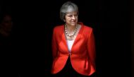 File photo of British Prime Minister Theresa May. 