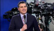 CNN chief White House correspondent Jim Acosta before the start of a briefing in the Brady Briefing Room of the White House on February 8, 2018 shows  in Washington, DC. AFP / Mandel Ngan 