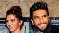 This file photo taken on July 21, 2016 shows Indian Bollywood actress Deepika Padukone (L) and actor Ranveer Singh (R) attending a screening of the Hindi film 