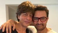Image of the actors Aamir Khan and Shah Rukh Khan (L) taken from Instagram.
