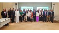 The SBCQ members and other officials on the sidelines of the Extraordinary Assembly.